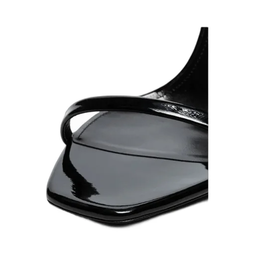 Saint Laurent Opyum Logo Plaque Sandals