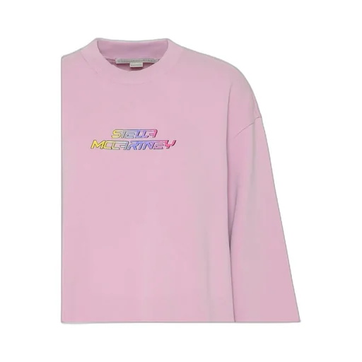 Stella Mccartney Logo Printed Crewneck Sweatshirt