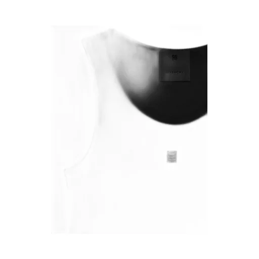 Givenchy 4G Logo Plaque Crewneck Tank Top