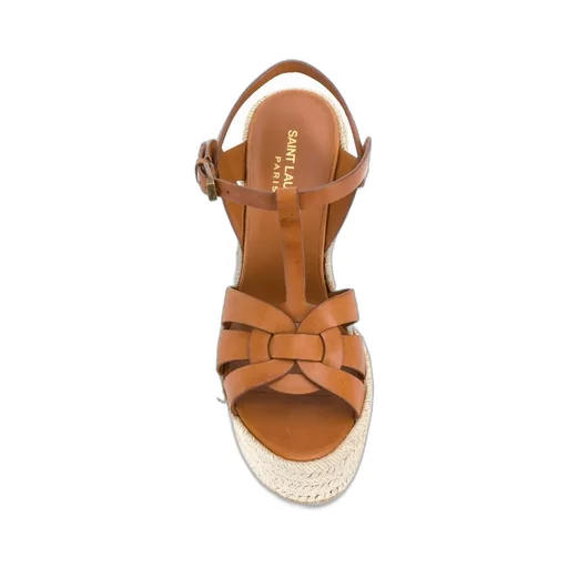 Saint Laurent Tribute Wedge Espadrilles