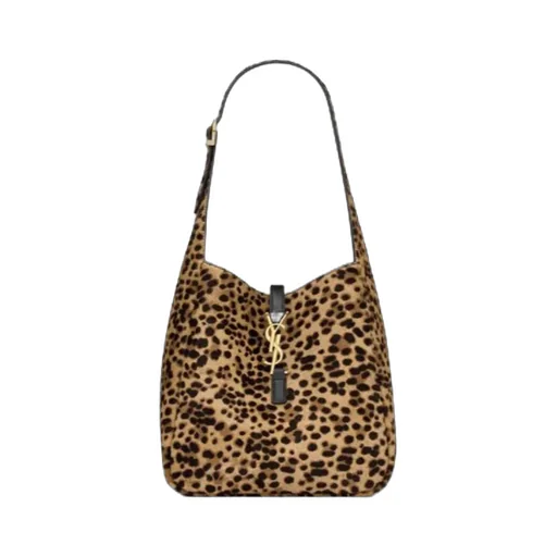 Saint Laurent Le 5 à 7 Logo Plaque Shoulder Bag