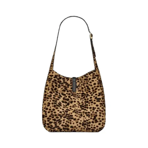 Saint Laurent Le 5 à 7 Logo Plaque Shoulder Bag