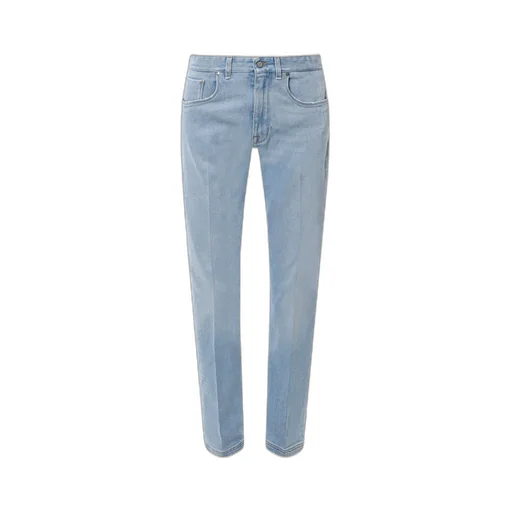 Fendi Logo Patch Tapered Jeans