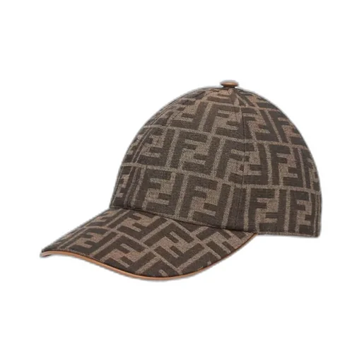Fendi Ff Jacquard Baseball Cap