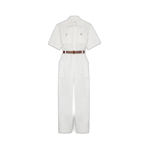 Jumpsuit In Cotton Gabardine