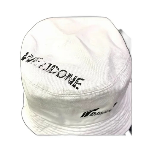 We11Done Logo Print Bucket Hat