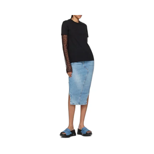 Givenchy Lace Sleeves Crewneck T-Shirt