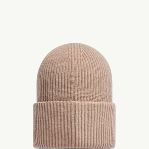 Moncler Logo Patch Knitted Beanie
