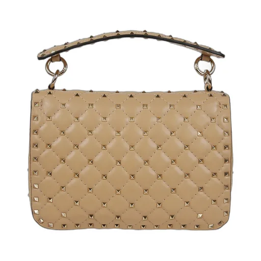 Valentino Garavani Rockstud Spike Foldover Top Shoulder Bag