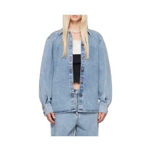 Magda Butrym Classic Oversized Denim Shirt