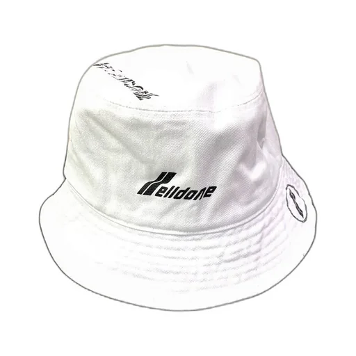 We11Done Logo Print Bucket Hat