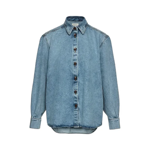 Magda Butrym Classic Oversized Denim Shirt