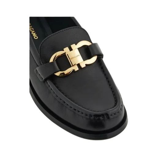Gancini Buckle-Detailed Loafers