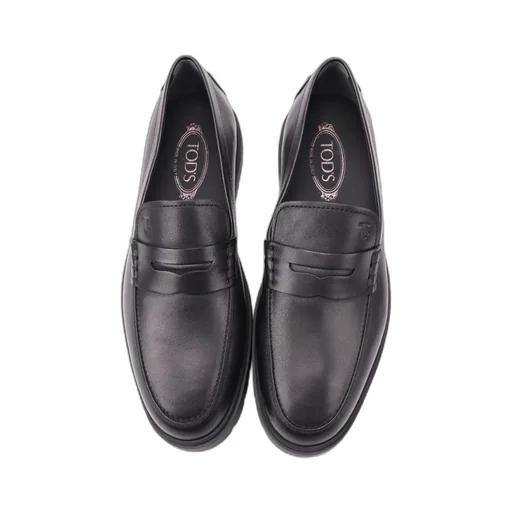 Tod's Almond Toe Penny Loafers
