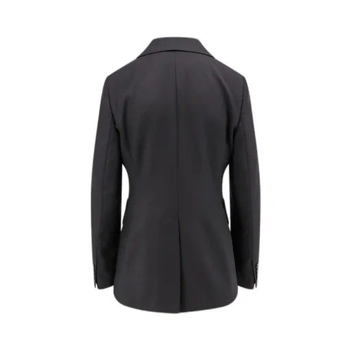 Max Mara Sanna Double-Breasted Long-Sleeved Jacket