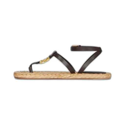 Givenchy 4G Plaque Raffia Sandals