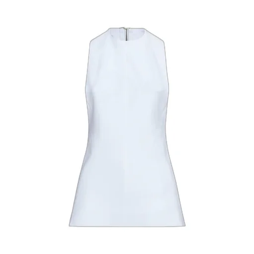 Jacquemus La Robe Favola Flared Halter Dress