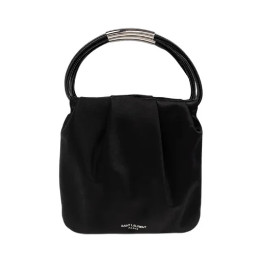 Saint Laurent Logo Detailed Top Handle Bag