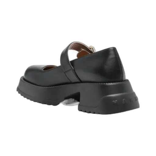 Marni Buckle Detailed Platform Mary Janes