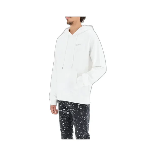 Logo-Print Drawstring Hoodie