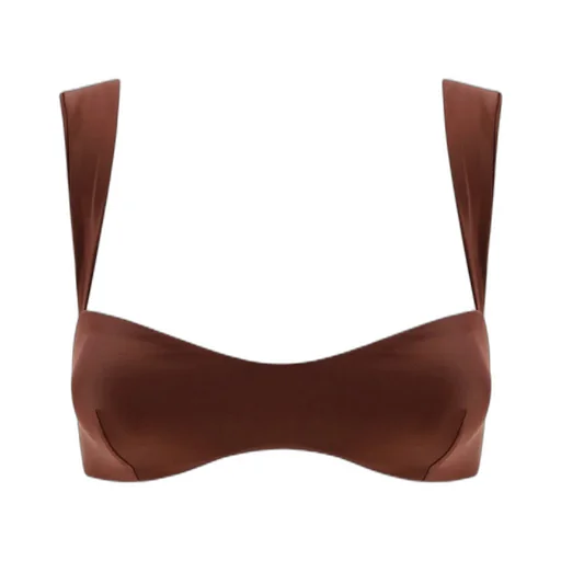 Wide-Strap Bikini Top