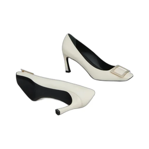 Roger Vivier Trompette Buckle Detailed Pumps
