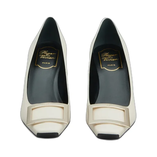 Roger Vivier Trompette Buckle Detailed Pumps