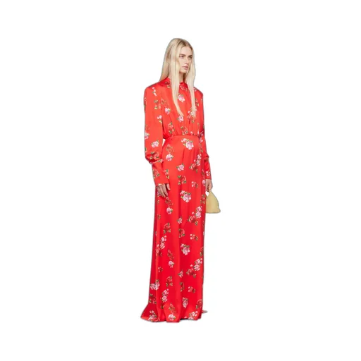 High-Necked Long Dress