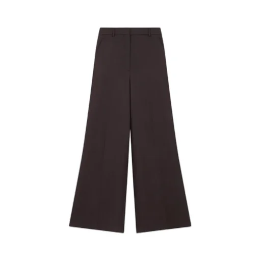 Stella Mccartney Mid-Rise Wide-Leg Trousers