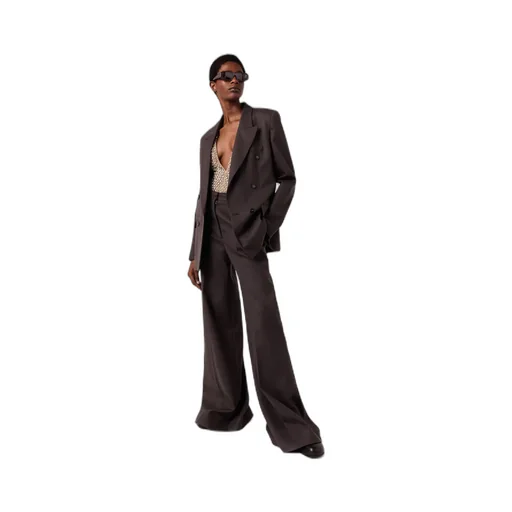 Stella Mccartney Mid-Rise Wide-Leg Trousers