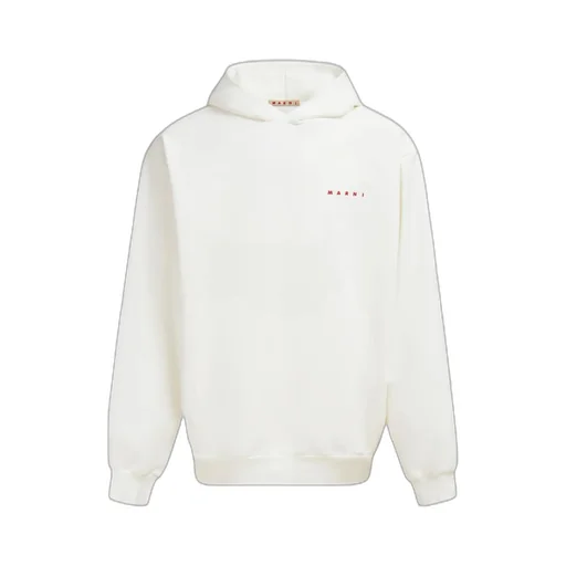 Marni Logo-Printed Long-Sleeved Hoodie