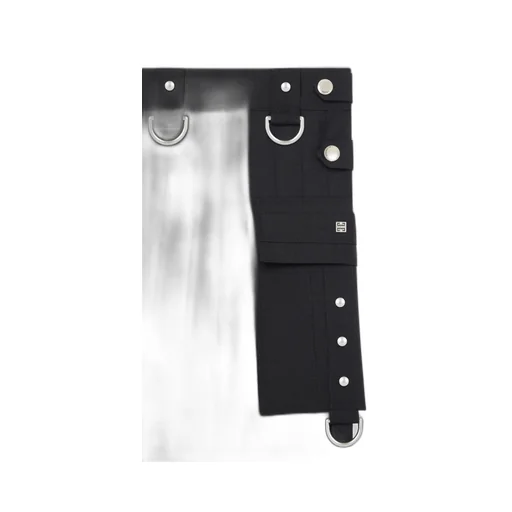 Givenchy High-Waisted Pleated Kilt Skirt