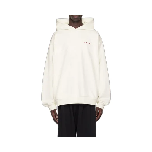 Marni Logo-Printed Long-Sleeved Hoodie