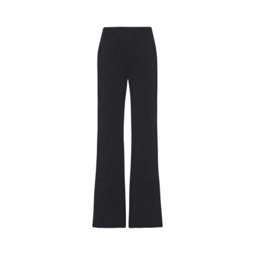 Ribbed Cashmere Trousers