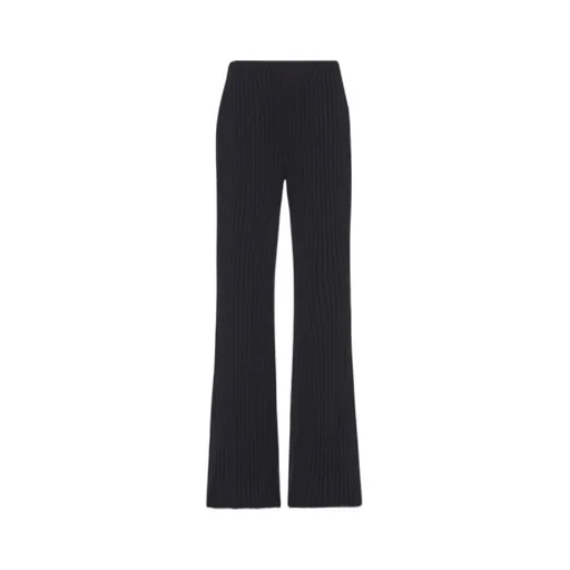 Ribbed Cashmere Trousers