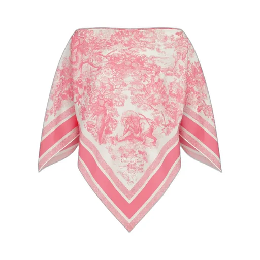 Dioriviera Toile De Jouy Sauvage Dior Silk Top