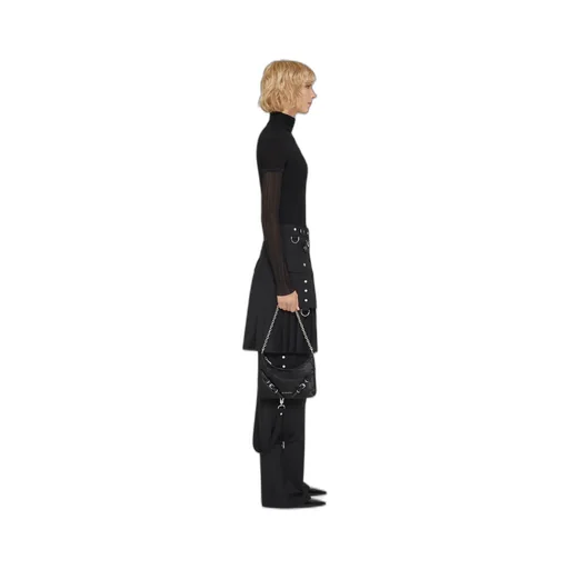 Givenchy High-Waisted Pleated Kilt Skirt