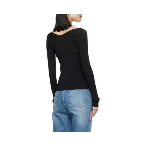 Jacquemus Pralu Ribbed Top