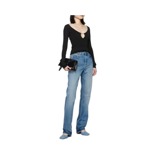 Jacquemus Pralu Ribbed Top