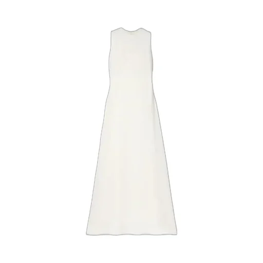 Eno Crepe Extra-Long Dress