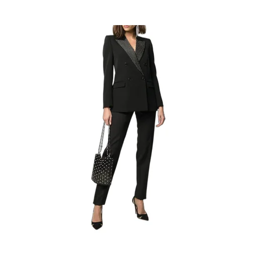 Saint Laurent Tuxedo Straight Leg Pants