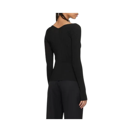 Jacquemus Pralu Ribbed Top