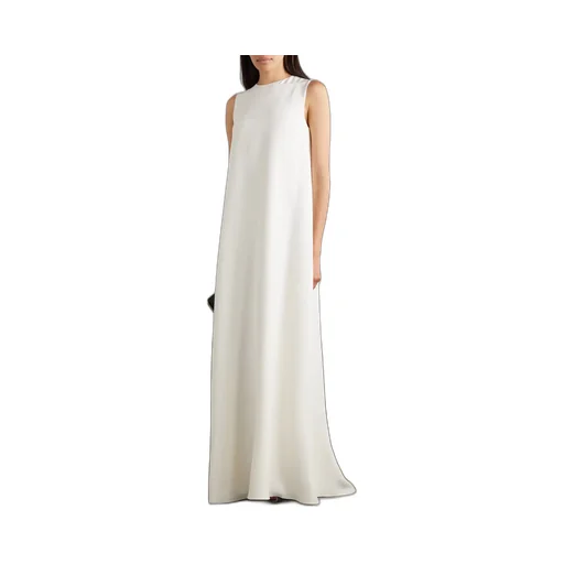 Eno Crepe Extra-Long Dress