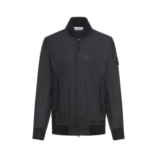 Stone Island Zip-Up Bomber Jacket