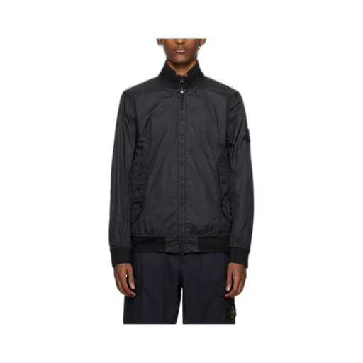 Stone Island Zip-Up Bomber Jacket
