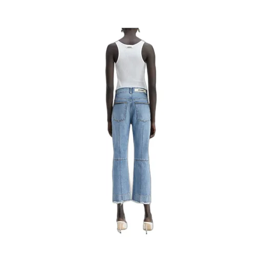 Straight Denim Trousers