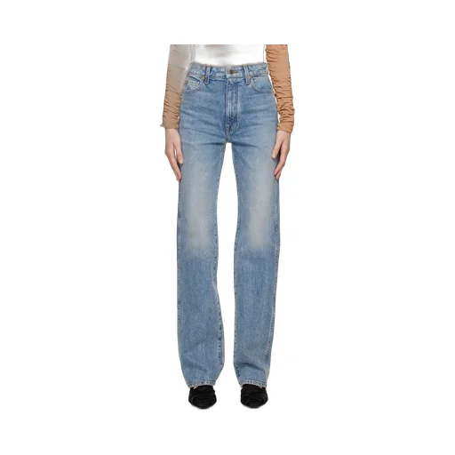 Khaite Danielle Straight Leg Jeans