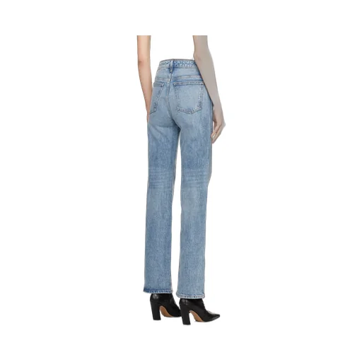 Khaite Danielle Straight Leg Jeans
