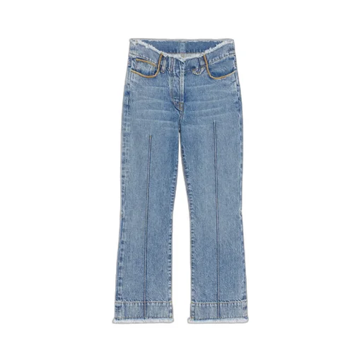 Straight Denim Trousers