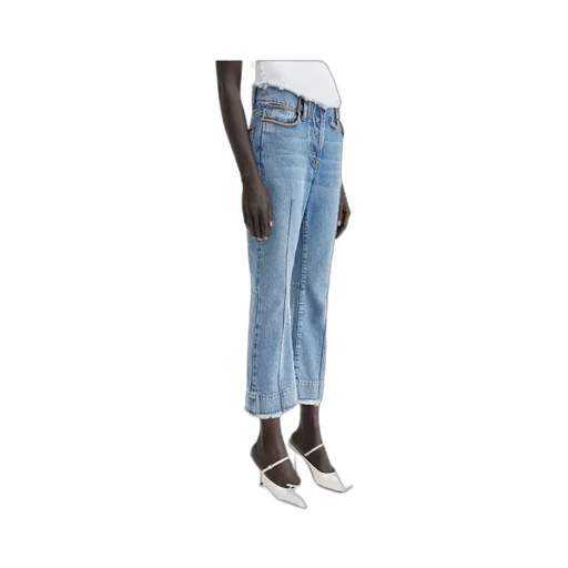 Straight Denim Trousers